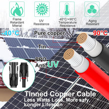 Load image into Gallery viewer, Solarpanel Kabel Solarkabel 2Y4 2Y6 2Y8  Verteiler Male Female Connector Photovoltaik Steckverbinder