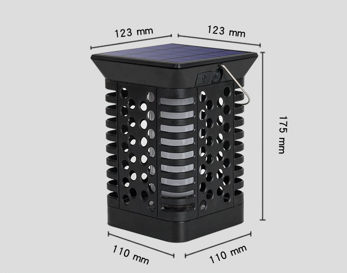 GROßE Solar 75LEDs Garten Flammen Fackeln  gartenfackeln für außen wasserdicht IP45, Automatische Ein/Aus für Garten, Hof, Balkon, Auffahrt, Weg