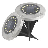 6/8/10 pcs Solar Bodenleuchte  Solarleuchten für Außen, 16 Leds Solar Gartenleuchten, IP65 Wasserdicht Bodenleuchte Solarleuchten Garten, Außenleuchte für Auffahrt/Rasen/Gehweg/Patio