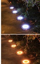 Laden Sie das Bild in den Galerie-Viewer, 6/8/10 pcs Solar Bodenleuchte  Solarleuchten für Außen, 16 Leds Solar Gartenleuchten, IP65 Wasserdicht Bodenleuchte Solarleuchten Garten, Außenleuchte für Auffahrt/Rasen/Gehweg/Patio