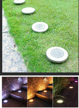 Laden Sie das Bild in den Galerie-Viewer, 6/8/10 pcs Solar Bodenleuchte  Solarleuchten für Außen, 16 Leds Solar Gartenleuchten, IP65 Wasserdicht Bodenleuchte Solarleuchten Garten, Außenleuchte für Auffahrt/Rasen/Gehweg/Patio