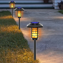 Laden Sie das Bild in den Galerie-Viewer, 1/2 pcs GROßE Solar 66LEDs Garten Flammen Fackeln  gartenfackeln für außen wasserdicht IP45, Automatische Ein/Aus für Garten, Hof, Balkon, Auffahrt, Weg