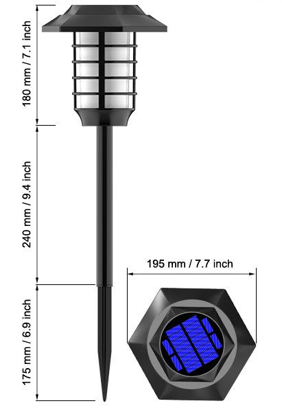 1/2 pcs GROßE Solar 66LEDs Garten Flammen Fackeln  gartenfackeln für außen wasserdicht IP45, Automatische Ein/Aus für Garten, Hof, Balkon, Auffahrt, Weg