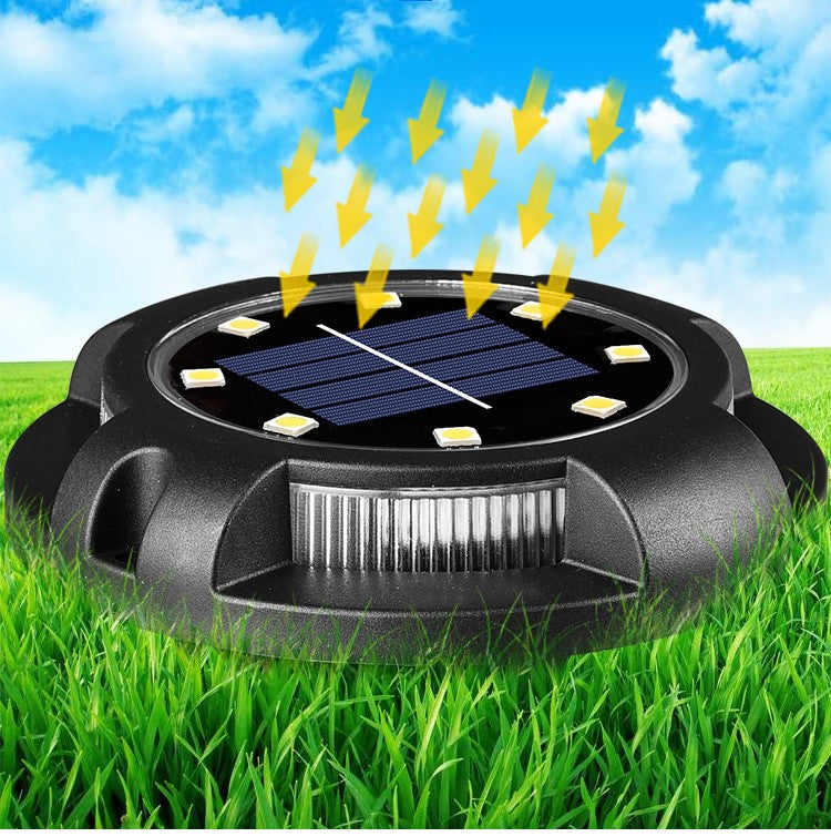 4/6/8 pcs Solar Bodenleuchte  Solarleuchten für Außen, Led Solar Gartenleuchten, IP65 Wasserdicht Bodenleuchte Solarleuchten Garten, Außenleuchte für Auffahrt/Rasen/Gehweg/Patio