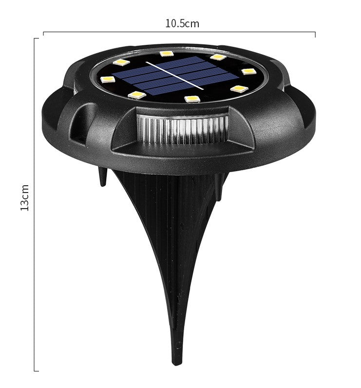 4/6/8 pcs Solar Bodenleuchte  Solarleuchten für Außen, Led Solar Gartenleuchten, IP65 Wasserdicht Bodenleuchte Solarleuchten Garten, Außenleuchte für Auffahrt/Rasen/Gehweg/Patio