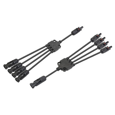 Solarpanel Kabel Solarkabel 1Y2 1Y3 1Y4 Verteiler Male Female Connector Photovoltaik Steckverbinder