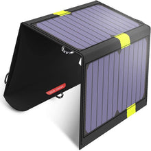 Laden Sie das Bild in den Galerie-Viewer, X-DRAGON 20W tragbares Solarladegerät 2 USB Ports Wasserdichtes tragbares Solarpanel, IPX4, USB Solarpanel für Smartphone, Tablets, Outdoor, Camping