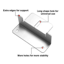 Laden Sie das Bild in den Galerie-Viewer, Aitesen 4/8/12/16/40 Solarmodul Befestigung  RVM-ZBR-02 Solarpanel Montage Solarpanel Photovoltaik Alu Halterung Z Winkel