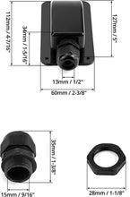 Laden Sie das Bild in den Galerie-Viewer, Weiss/Schwarz 1/2 Fach Solar Dachdurchführung 2-Fach für Wohnmobil, Boot und Caravan - wasserdichte Kabeldurchführung für Solaranlage, Sat-Anlage und Klimaanlage