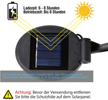 Laden Sie das Bild in den Galerie-Viewer, Solarlampe für Außen,  Metall Mond-Form Solarleuchten LED Stake Dekorative Gartenfahlständer Solarleuchten im Freien Gartendeko für Terrasse, Weg, Hof, Rasen, Warmwhite