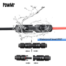Laden Sie das Bild in den Galerie-Viewer, Solarpanel Kabel Solarkabel 1Y2 1Y3 1Y4 Verteiler Male Female Connector Photovoltaik Steckverbinder