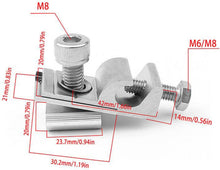 Laden Sie das Bild in den Galerie-Viewer, Aitesen 4/6/10/20/50  x Solarmodul-Montagehalterung, Klemmen Erdungsösen Befestigungen, Photovoltaik Unterstützung