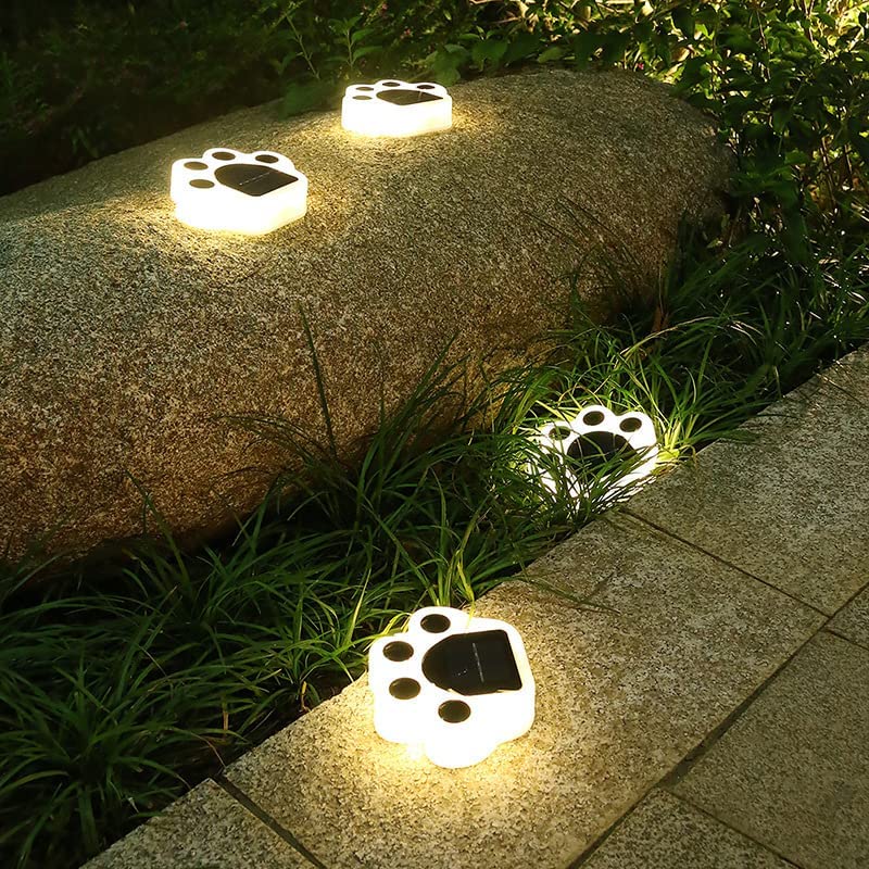 4/8 pcs Solar Bodenleuchte  Solarleuchten für Außen, Led Solar Gartenleuchten, IP65 Wasserdicht Bodenleuchte Solarleuchten Garten, Außenleuchte für Auffahrt/Rasen/Gehweg/Patio