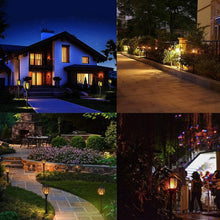 Laden Sie das Bild in den Galerie-Viewer, 1/2/4 Stück GROßE Solar 96LEDs Garten Flammen Fackeln  Größe 78cm Länge mit  Wabendesign gartenfackeln für außen wasserdicht IP65, Automatische Ein/Aus für Garten, Hof, Balkon, Auffahrt, Weg