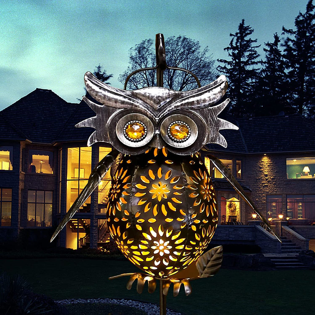 Eule Solarleuchten Garten Solarlichter Outdoor Wasserdicht IP44 Solar Garten dekorative Licht für Außen Villa Rasen Gehwege