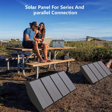 Laden Sie das Bild in den Galerie-Viewer, ALLPOWERS 140W Faltbares Solarpanel Faltbares Solarmodul Faltung Solarladegerät Kit für Camping und Garten Powerstation Generetion Schnellladun Notstromversorgung Tablet