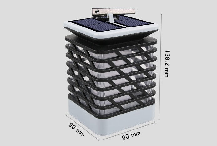 Solar Laterne für außen,Flammenlicht Gartenfackeln Hängend Solarlaterne mit LED  Lichteffekt, Solarlampe Solarleuchte Gartendeko Solar Gartenlaterne dekorative für Draussen, Baum, Patio, Terrasse