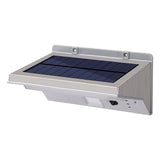 Solar hochwertiger Stahl leuchten solarlampe mit bewegungsmelder ,IP44 Wasserdichte Solarlampen für Wand Außen Garten,Solarzaun Leuchten Gartenleuchten für Deck, Zaun, Terrasse, Haustür, Treppe, Landschaft, Hof