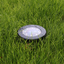 Laden Sie das Bild in den Galerie-Viewer, 6/8/10 pcs Solar Bodenleuchte  Solarleuchten für Außen, Schwarz 8 Leds Solar Gartenleuchten, IP65 Wasserdicht Bodenleuchte Solarleuchten Garten, Außenleuchte für Auffahrt/Rasen/Gehweg/Patio