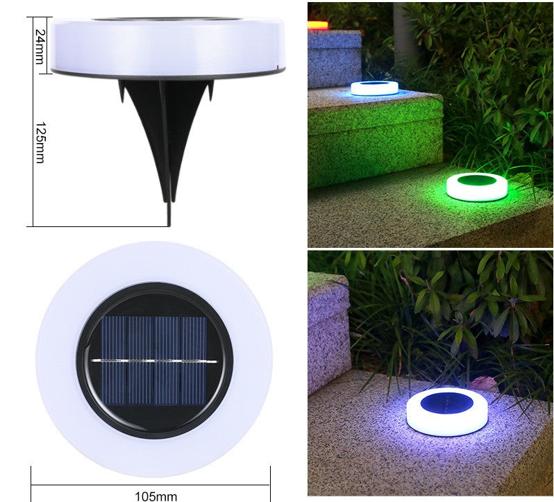 4/6/8 pcs Solar Bodenleuchte  Solarleuchten für Außen, Led Solar Gartenleuchten, IP65 Wasserdicht Bodenleuchte Solarleuchten Garten, Außenleuchte für Auffahrt/Rasen/Gehweg/Patio