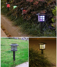 Laden Sie das Bild in den Galerie-Viewer, 6/8/10/12 Stück  5 Farben Solar Wegeleuchten Solarleuchten für den Außenbereich, Weihnachtsdekoration, Garten, LED-Licht, Landschaft/Weg