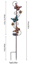 Laden Sie das Bild in den Galerie-Viewer, Solarlampe für Außen,  Metall  Solarleuchten LED Stake Dekorative Gartenfahlständer Solarleuchten im Freien Gartendeko für Terrasse, Weg, Hof, Rasen