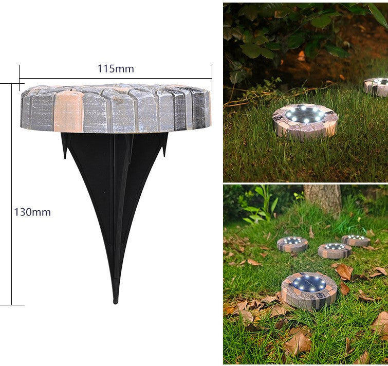 4/6/8/10 pcs Solar Bodenleuchte  Solarleuchten für Außen,8 Leds Solar Gartenleuchten, IP65 Wasserdicht Bodenleuchte Solarleuchten Garten, Außenleuchte für Auffahrt/Rasen/Gehweg/Patio