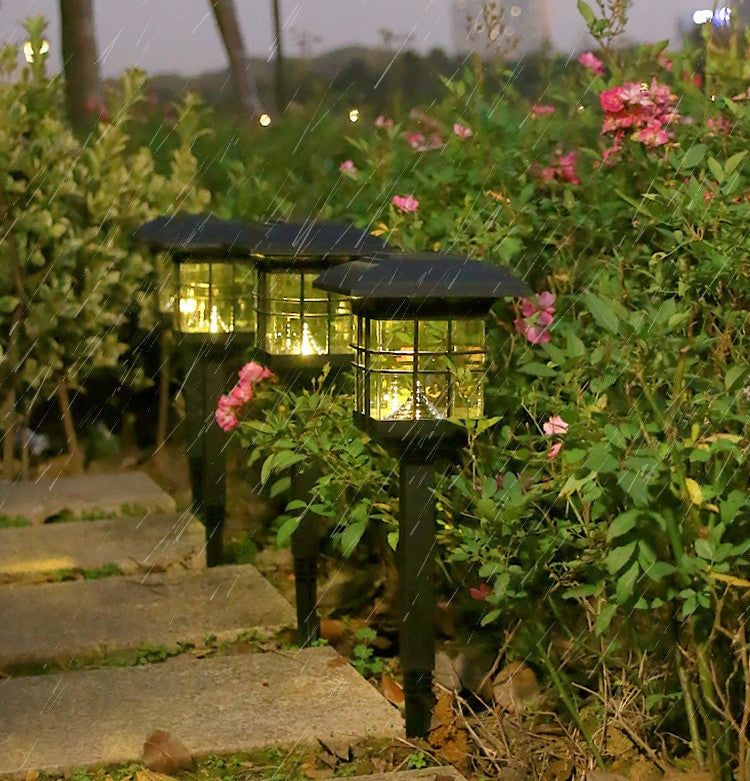 3/4/5/6 Stück Solar Wegeleuchten Solarleuchten für den Außenbereich, Weihnachtsdekoration, Garten, LED-Licht, Landschaft/Weg