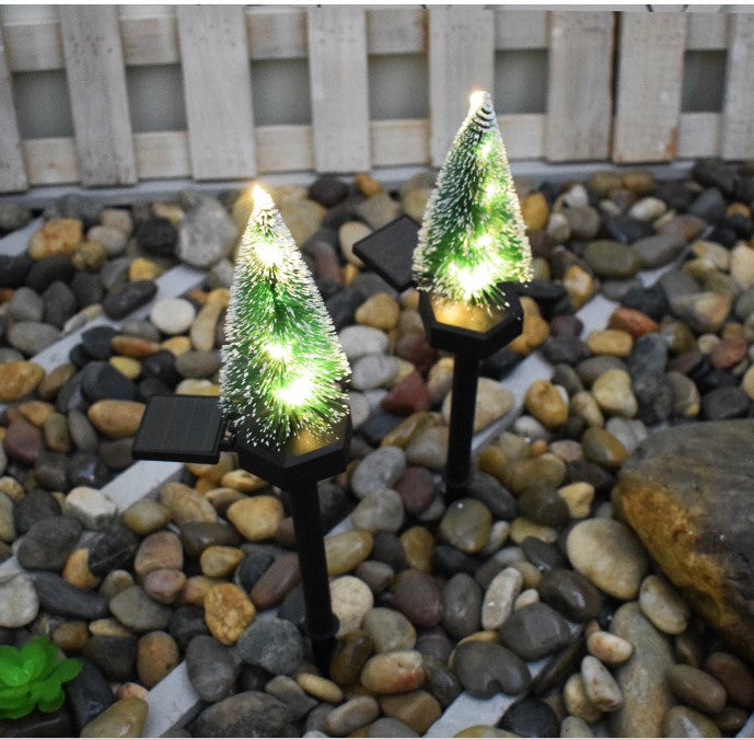 2/3/4* Solar 43cm Weihnachtsbaum, Künstliche Mini Christmas  Tree IP65 Wasserdicht