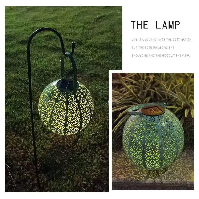 Solar Laterne für außen，Solarlampe für Außen Gartendeko Weiß Solar Gartenlaterne