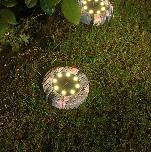 4/6/8/10 pcs Solar Bodenleuchte  Solarleuchten für Außen,8 Leds Solar Gartenleuchten, IP65 Wasserdicht Bodenleuchte Solarleuchten Garten, Außenleuchte für Auffahrt/Rasen/Gehweg/Patio