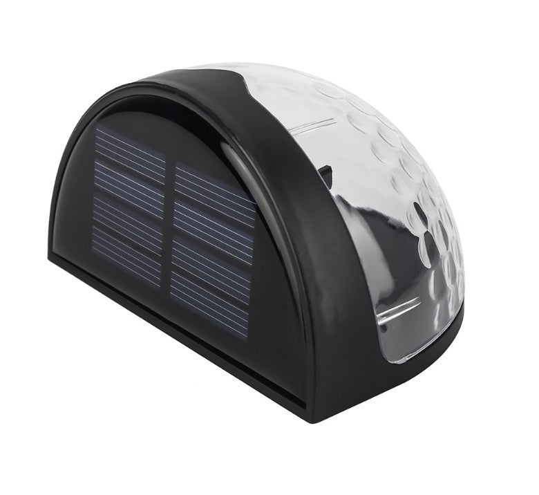 5/6/7/8 pcs Led Solar Wandleuchte,IP65 Wasserdicht Solarlampen Außen Zaun Solarleuchten Beleuchtung Dekoration für Garten Garage Balkon Wand Treppe Weg hinterhof