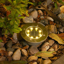 Laden Sie das Bild in den Galerie-Viewer, 3/4/6 pcs Solar Bodenleuchte  Aluminiumguss Solarleuchten für Außen, 8 Leds Solar Gartenleuchten, IP67  Wasserdicht Bodenleuchte Solarleuchten Garten, Außenleuchte für Auffahrt/Rasen/Gehweg/Patio