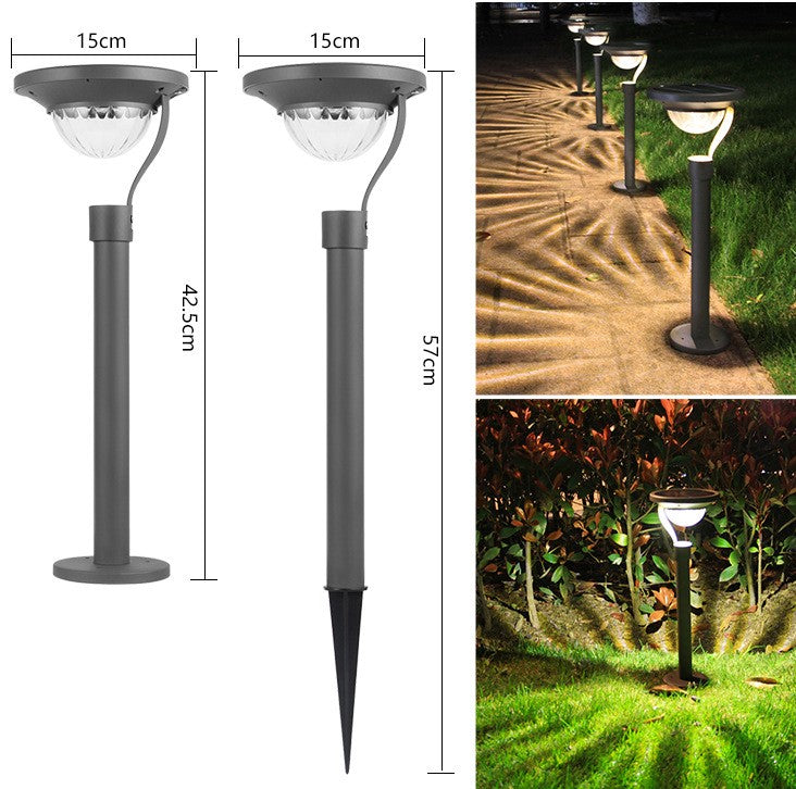 Solar Wegeleuchten  superhelle Solarleuchten für den Außenbereich, Weihnachtsdekoration, Garten, LED-Licht, Landschaft/Weg