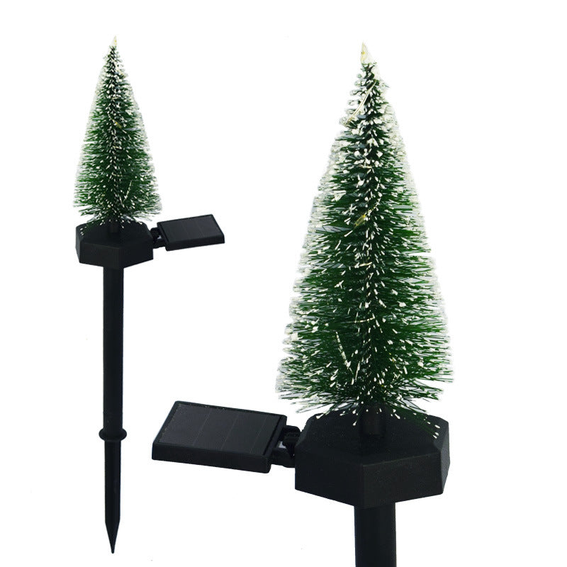 2/3/4* Solar 43cm Weihnachtsbaum, Künstliche Mini Christmas  Tree IP65 Wasserdicht