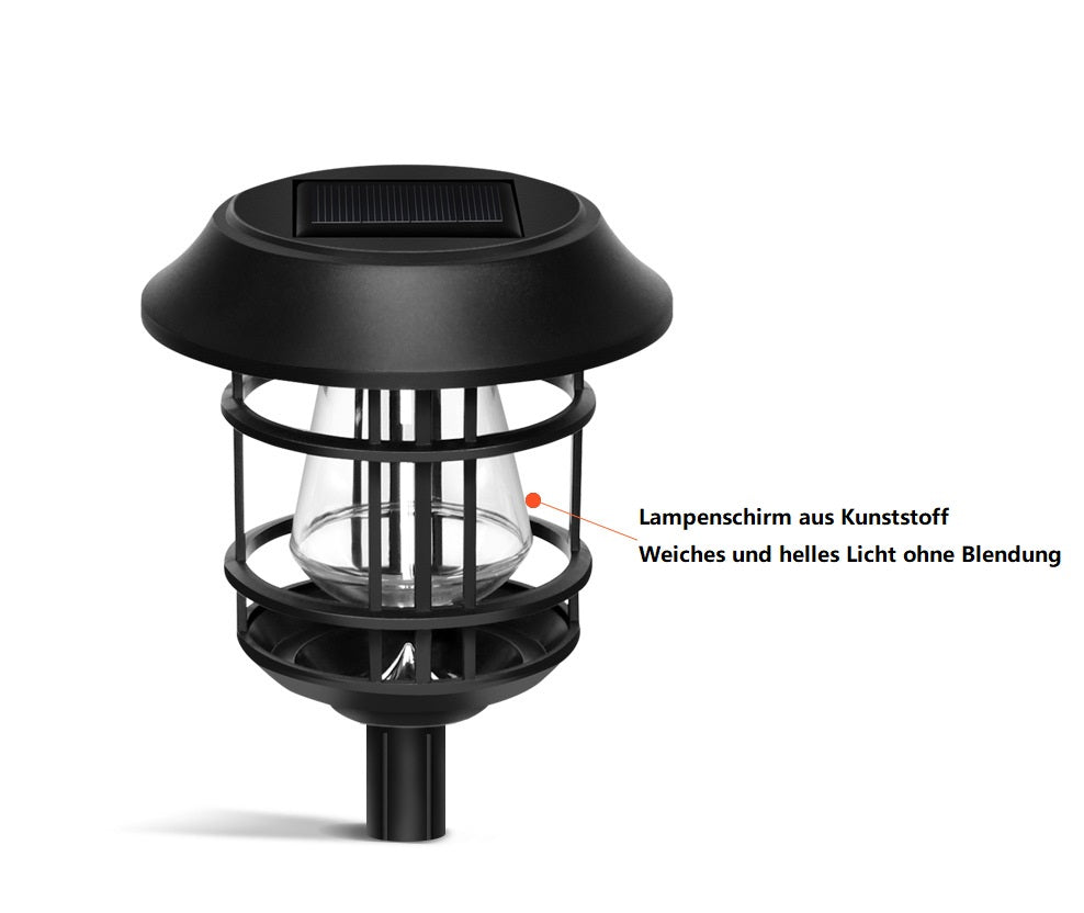 3/4/5 Stück Solar Wegeleuchten Solarleuchten für den Außenbereich, Weihnachtsdekoration, Garten, LED-Licht, Landschaft/Weg