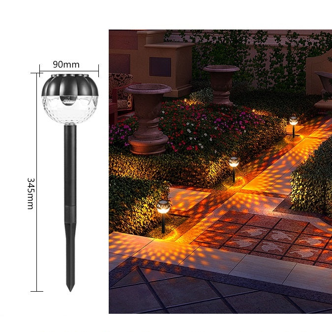 3/4/5 Stück Solar Wegeleuchten Solarleuchten für den Außenbereich, Weihnachtsdekoration, Garten, LED-Licht, Landschaft/Weg