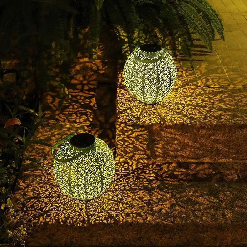 Solar Laterne für außen，Solarlampe für Außen Gartendeko Weiß Solar Gartenlaterne