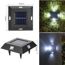 Laden Sie das Bild in den Galerie-Viewer, 4/6/8/10 pcs Solar Bodenleuchte eckig  Solarleuchten für Außen,led Solar Gartenleuchten, IP65 Wasserdicht Bodenleuchte Solarleuchten Garten, Außenleuchte für Auffahrt/Rasen/Gehweg/Patio