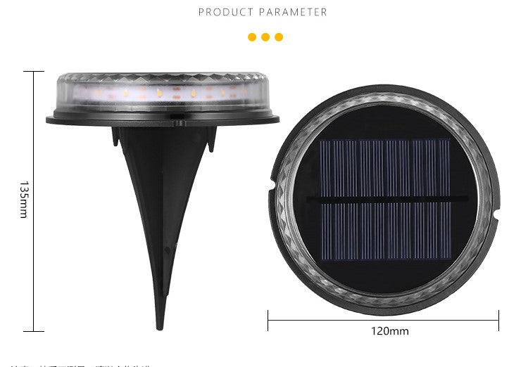 4/6/8 pcs Solar Bodenleuchte  Solarleuchten für Außen, Led Solar Gartenleuchten, IP65 Wasserdicht Bodenleuchte Solarleuchten Garten, Außenleuchte für Auffahrt/Rasen/Gehweg/Patio