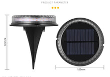 Laden Sie das Bild in den Galerie-Viewer, 4/6/8 pcs Solar Bodenleuchte  Solarleuchten für Außen, Led Solar Gartenleuchten, IP65 Wasserdicht Bodenleuchte Solarleuchten Garten, Außenleuchte für Auffahrt/Rasen/Gehweg/Patio