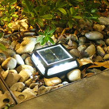 Laden Sie das Bild in den Galerie-Viewer, 2/4/6/8 pcs Solar Bodenleuchte eckig Aluminiumguss Solarleuchten für Außen, 12 Leds Warmweiss Solar Gartenleuchten, IP65 Wasserdicht Bodenleuchte Solarleuchten Garten, Außenleuchte für Auffahrt/Rasen/Gehweg/Patio