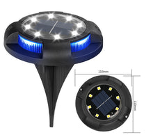 Laden Sie das Bild in den Galerie-Viewer, 4/6/8 pcs Solar Bodenleuchte  Solarleuchten für Außen, Led Solar Gartenleuchten, IP65 Wasserdicht Bodenleuchte Solarleuchten Garten, Außenleuchte für Auffahrt/Rasen/Gehweg/Patio