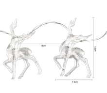 Laden Sie das Bild in den Galerie-Viewer, Solar Lichterkette mit 5 Meter 20 Elch 8 Modi Innen &amp; Außenlichterkette Wasserdicht Dekoration für Weihnachten