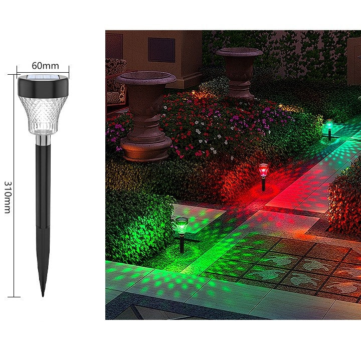 3/4/5 Stück Solar Wegeleuchten Solarleuchten für den Außenbereich, Weihnachtsdekoration, Garten, LED-Licht, Landschaft/Weg