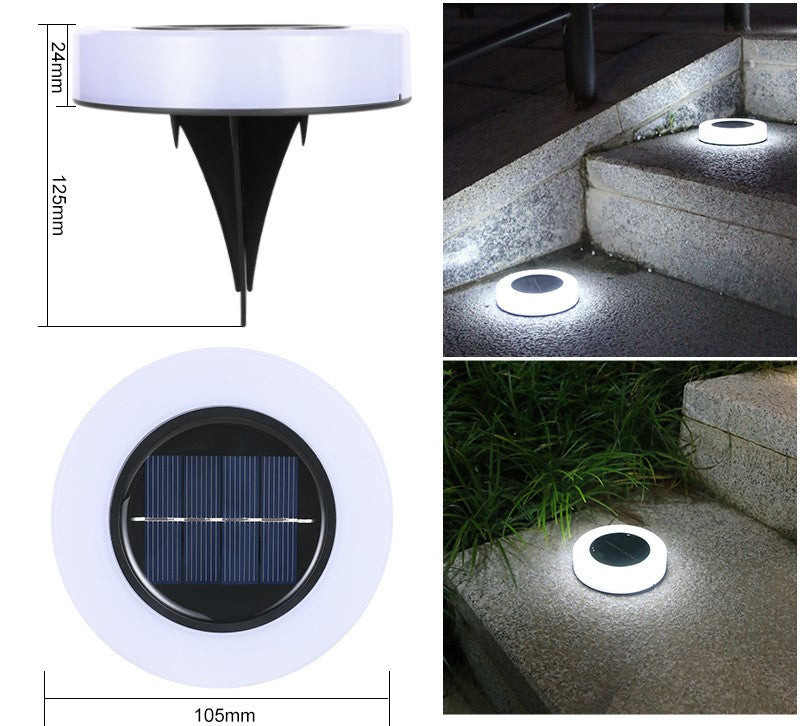 4/6/8 pcs Solar Bodenleuchte  Solarleuchten für Außen, Led Solar Gartenleuchten, IP65 Wasserdicht Bodenleuchte Solarleuchten Garten, Außenleuchte für Auffahrt/Rasen/Gehweg/Patio