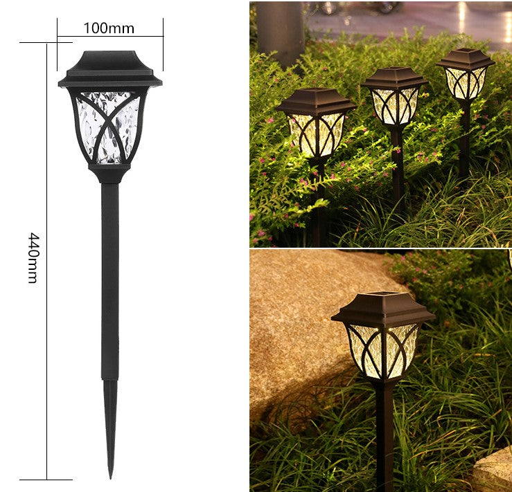 4/6/8/10 Stück Solar Wegeleuchten Solarleuchten für den Außenbereich, Weihnachtsdekoration, Garten, LED-Licht, Landschaft/Weg