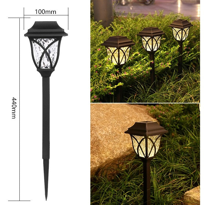 4/6/8/10 Stück Solar Wegeleuchten Solarleuchten für den Außenbereich, Weihnachtsdekoration, Garten, LED-Licht, Landschaft/Weg