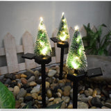 2/3/4* Solar 43cm Weihnachtsbaum, Künstliche Mini Christmas  Tree IP65 Wasserdicht