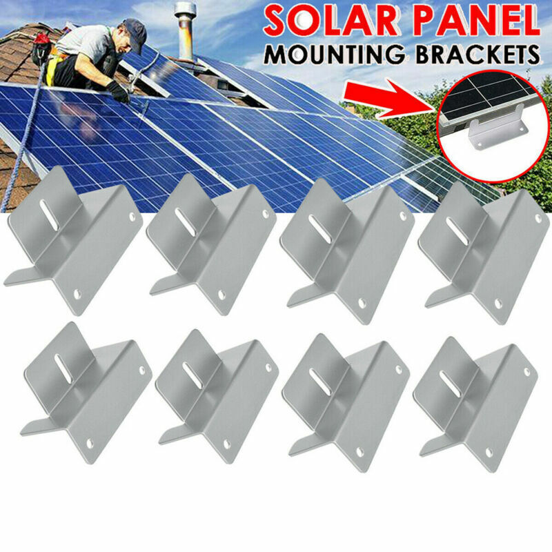 Aitesen 4/8/12/16/40 Solarmodul Befestigung  RVM-ZBR-02 Solarpanel Montage Solarpanel Photovoltaik Alu Halterung Z Winkel